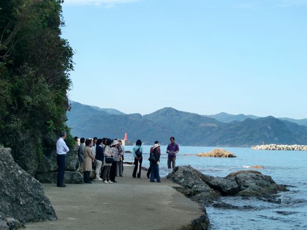 ガイド風景
