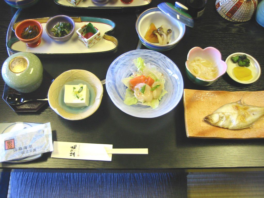 朝食一例(色調補正)