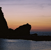 今子浦の夕陽